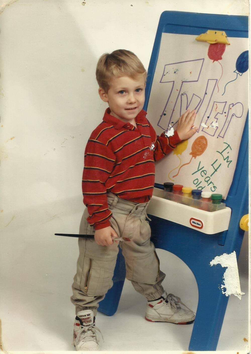 Tyler Schaeffer at Four Years Old